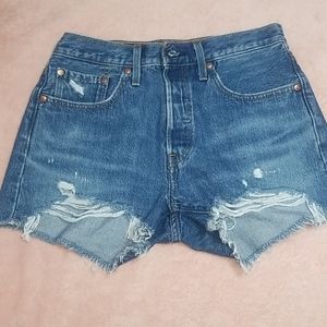 Levi's 501 jean shorts